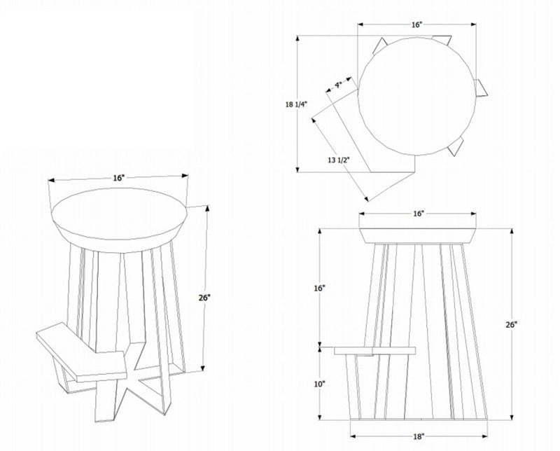 ARS Counter Stool