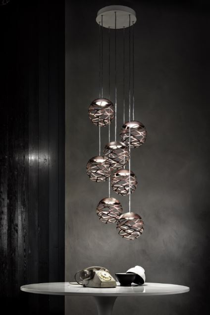 Kelly Cluster Sphere Multi-Light Pendant Light