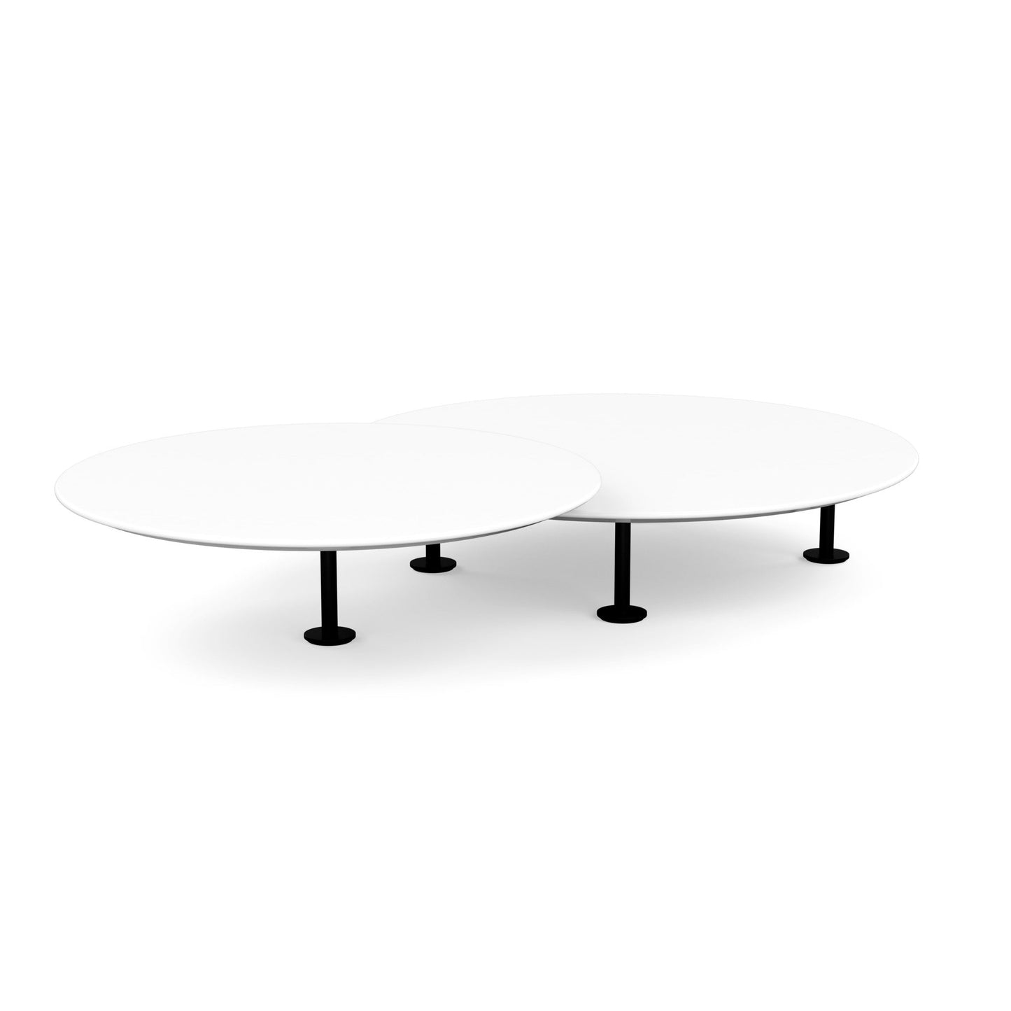 Low Double Round Grasshopper Table