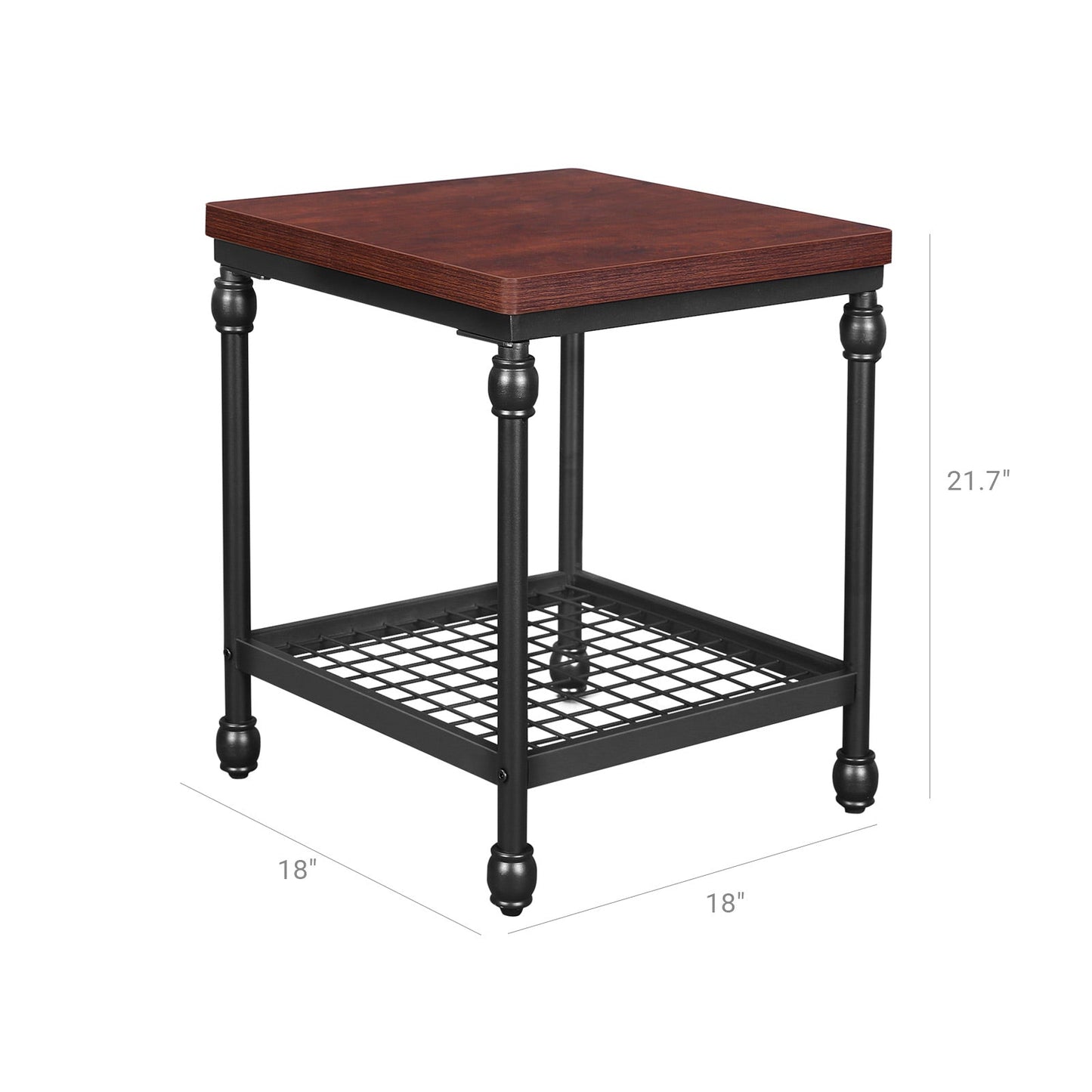 VASAGLE Traditional Style Side Table