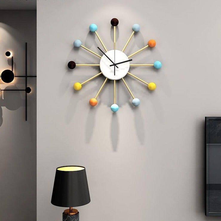 Lollipop Wall Clock - Novus Decor Wall Decor