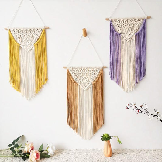 Nordic Macrame Dreamcatcher Tapestry Decor Handmade - Novus Decor Wall Decor
