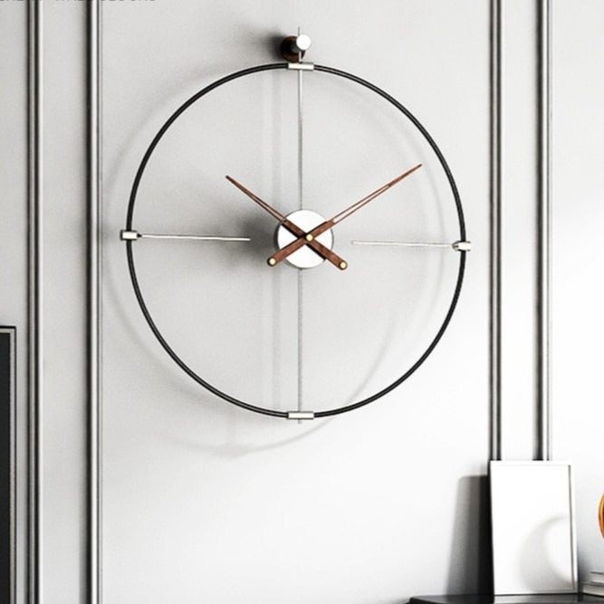 Spanish Minimalist Wall Clock - Novus Decor Wall Decor