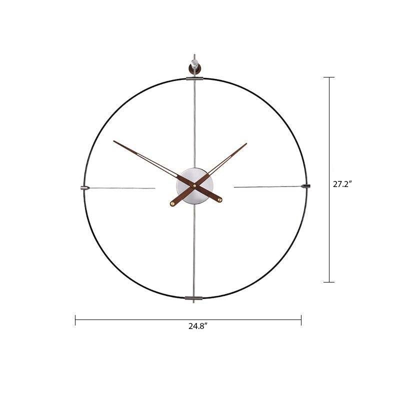 Spanish Minimalist Wall Clock - Novus Decor Wall Decor