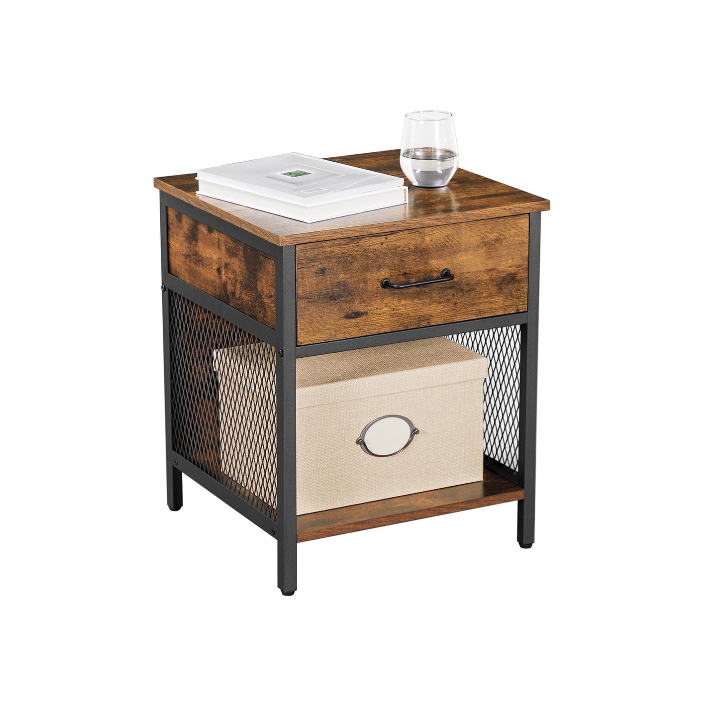 Nightstand Bedside Table with Drawer