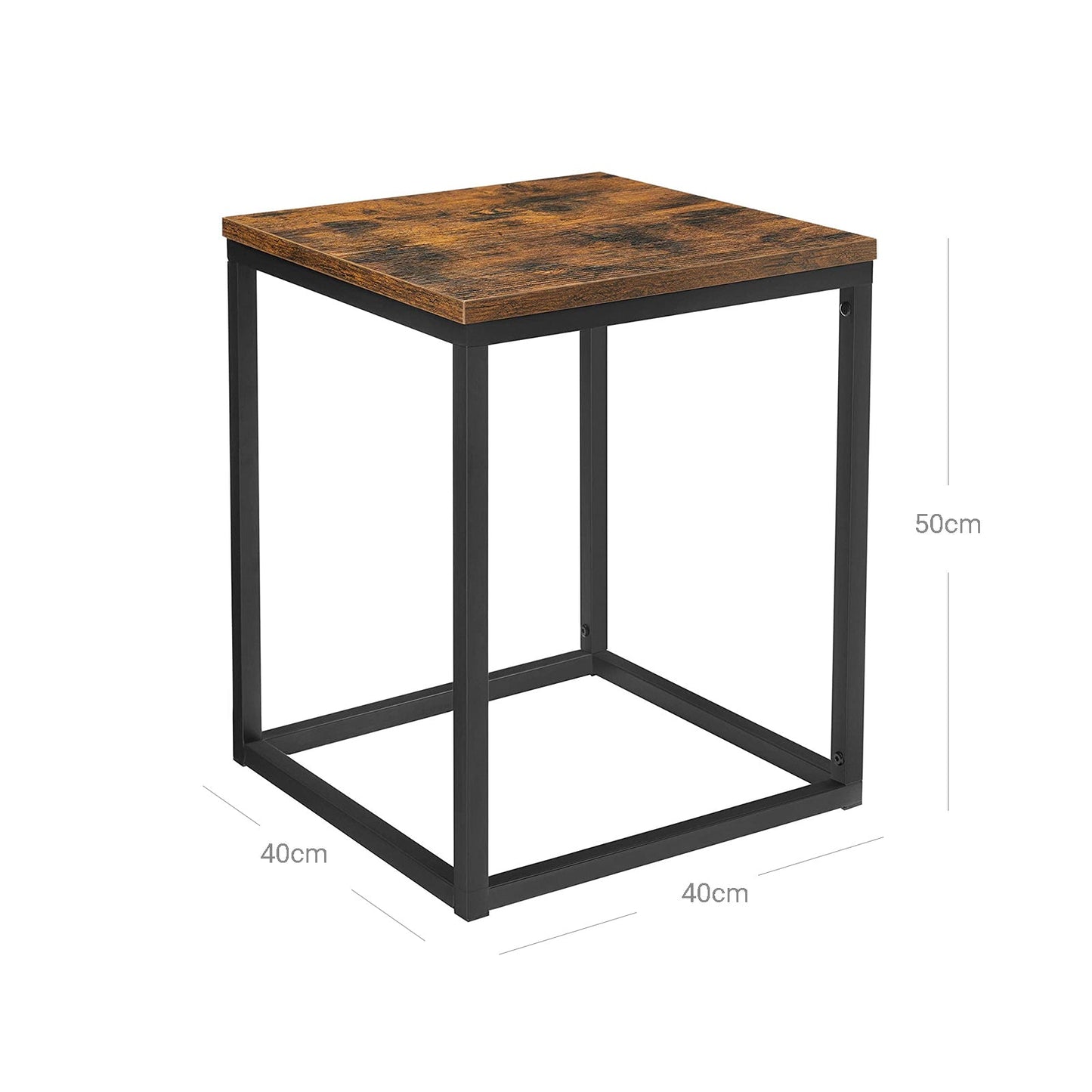 End Table with Thickened Top Plate