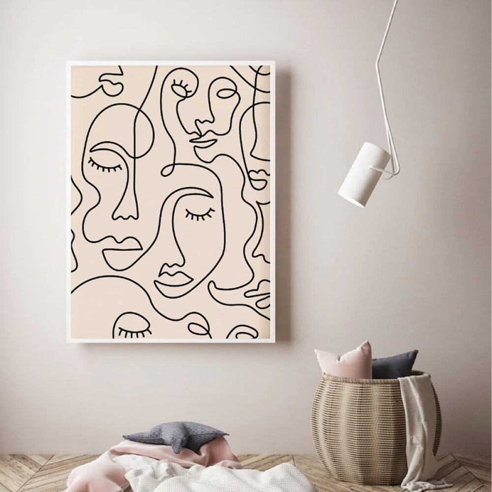 Forever and Endless Linear Art Prints