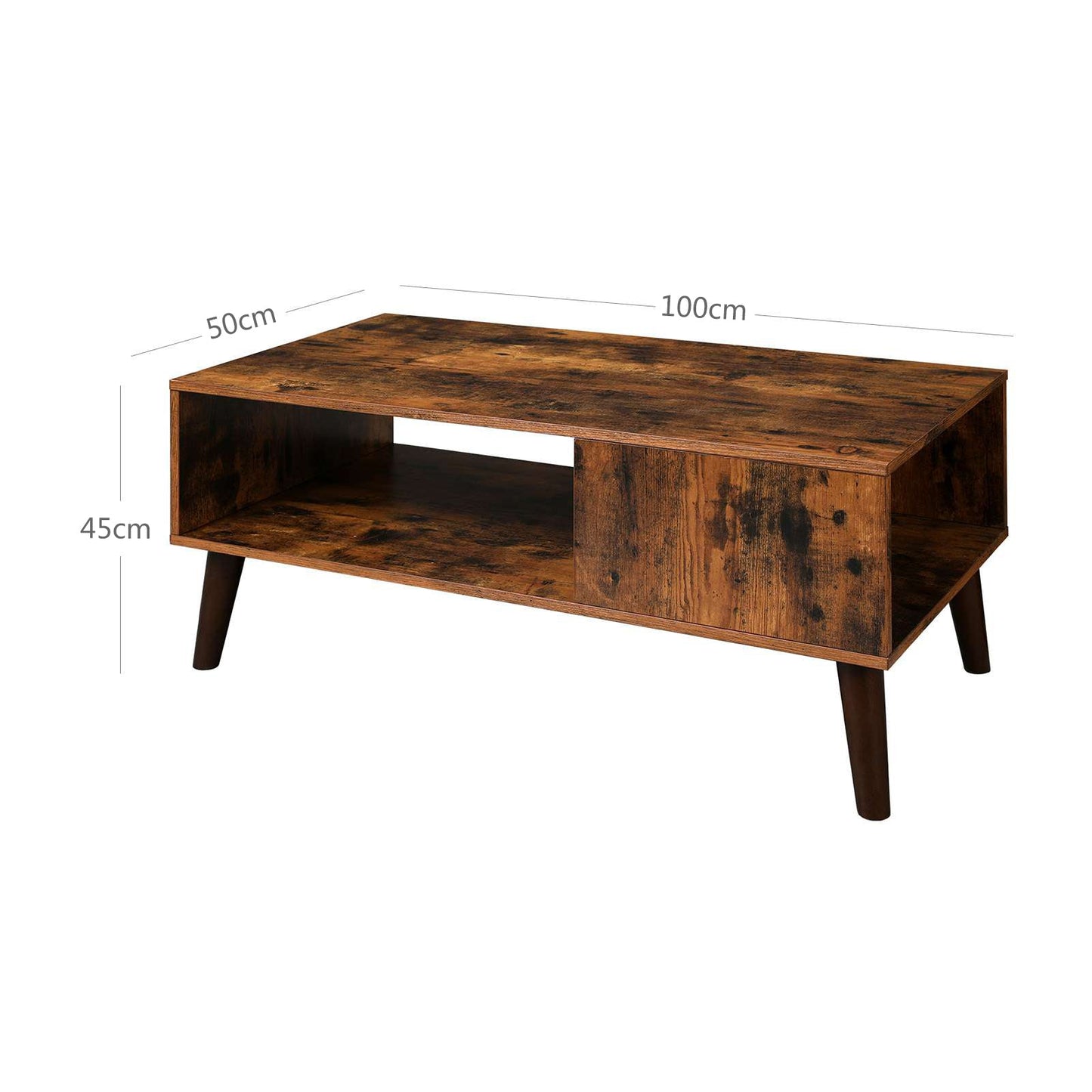 Retro Wooden Coffee Table