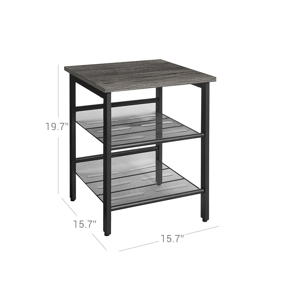 Charcoal Gray Side Tables