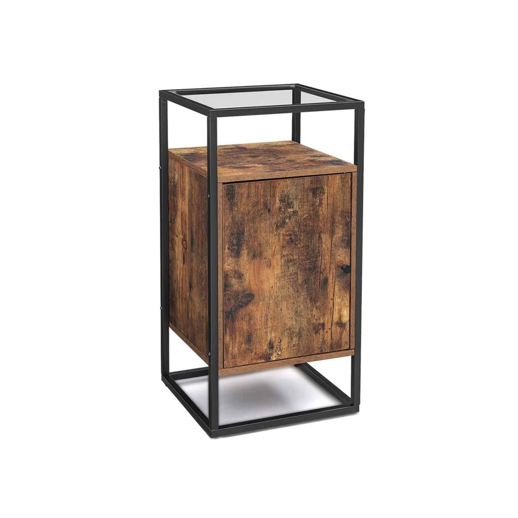 Steel Frame Side Table