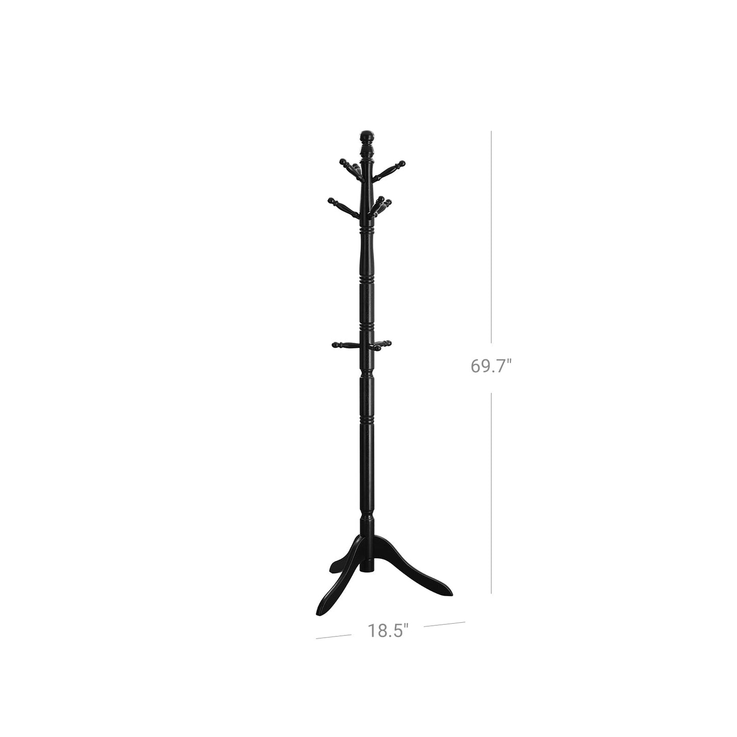 Solid Wood Coat Stand