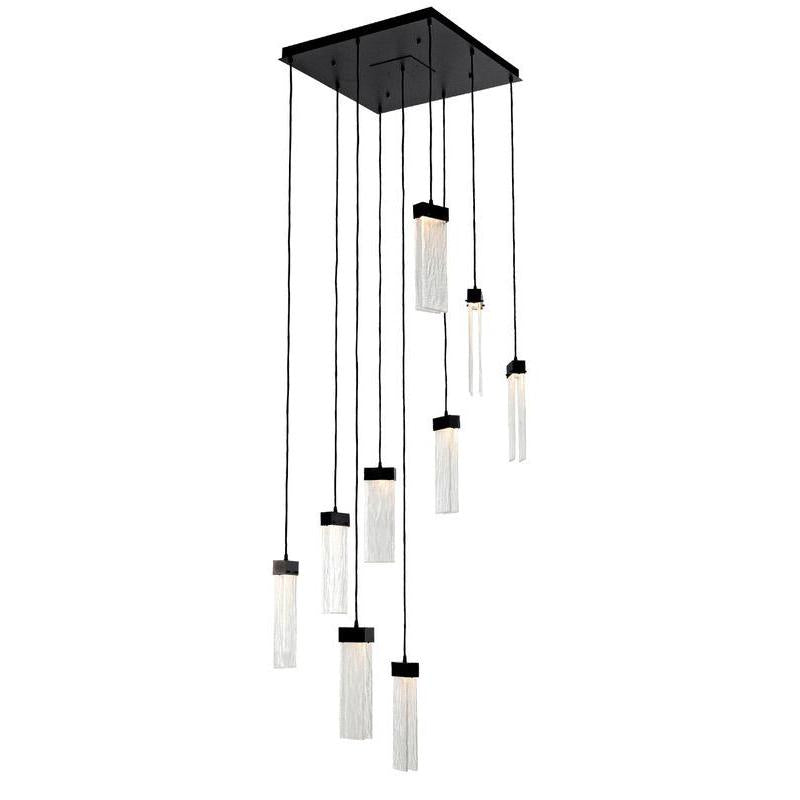 Parallel Square Multi-Light Pendant Light