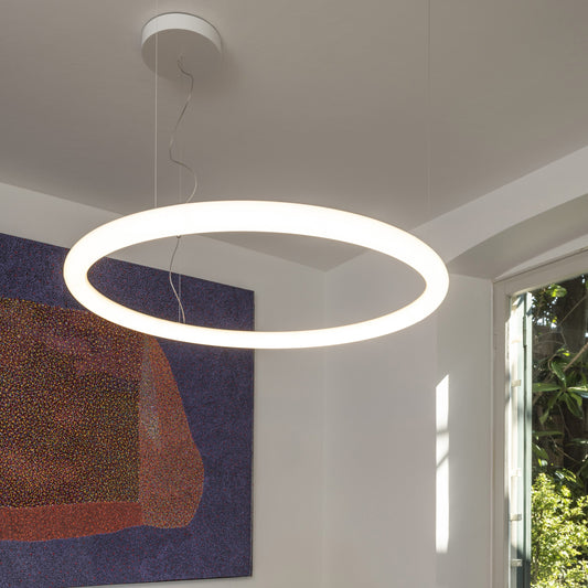 Alphabet of Light Circular Suspension Light