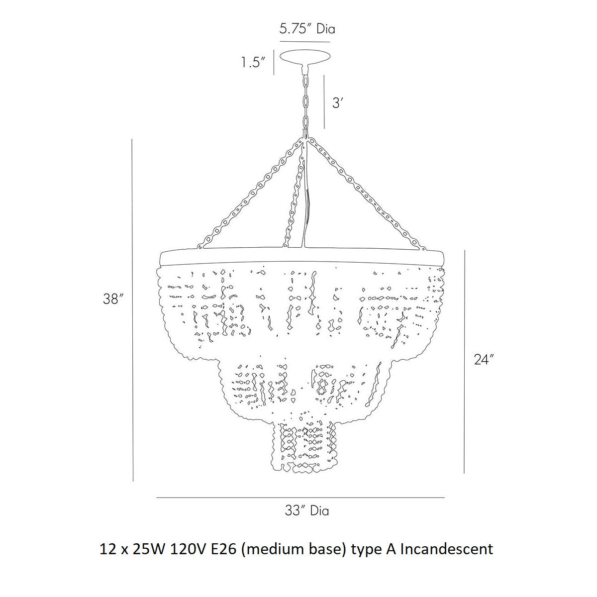 Chappellet Chandelier