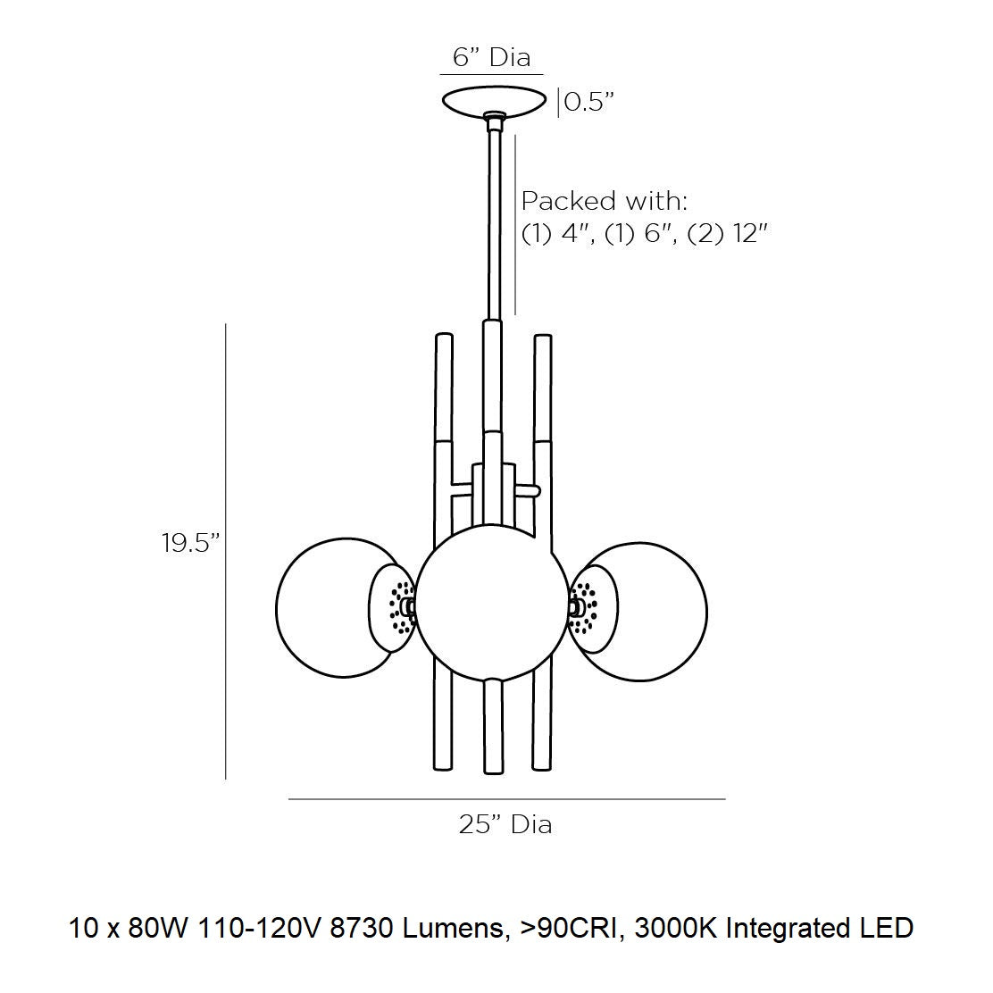 Oberon Pendant Light