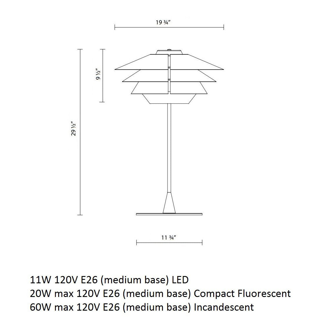 Overlay Table Lamp