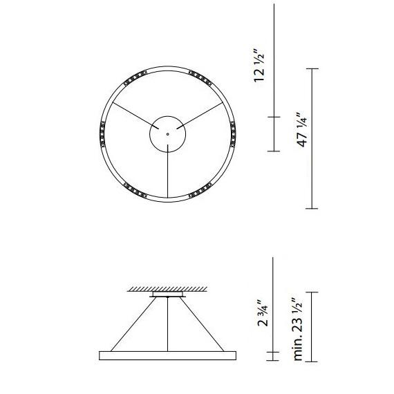 R2 LED Pendant Light