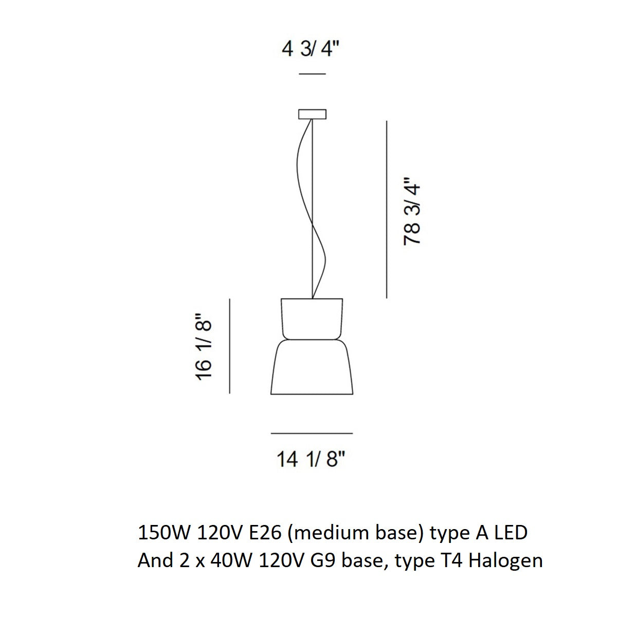 Bloom Suspension Light