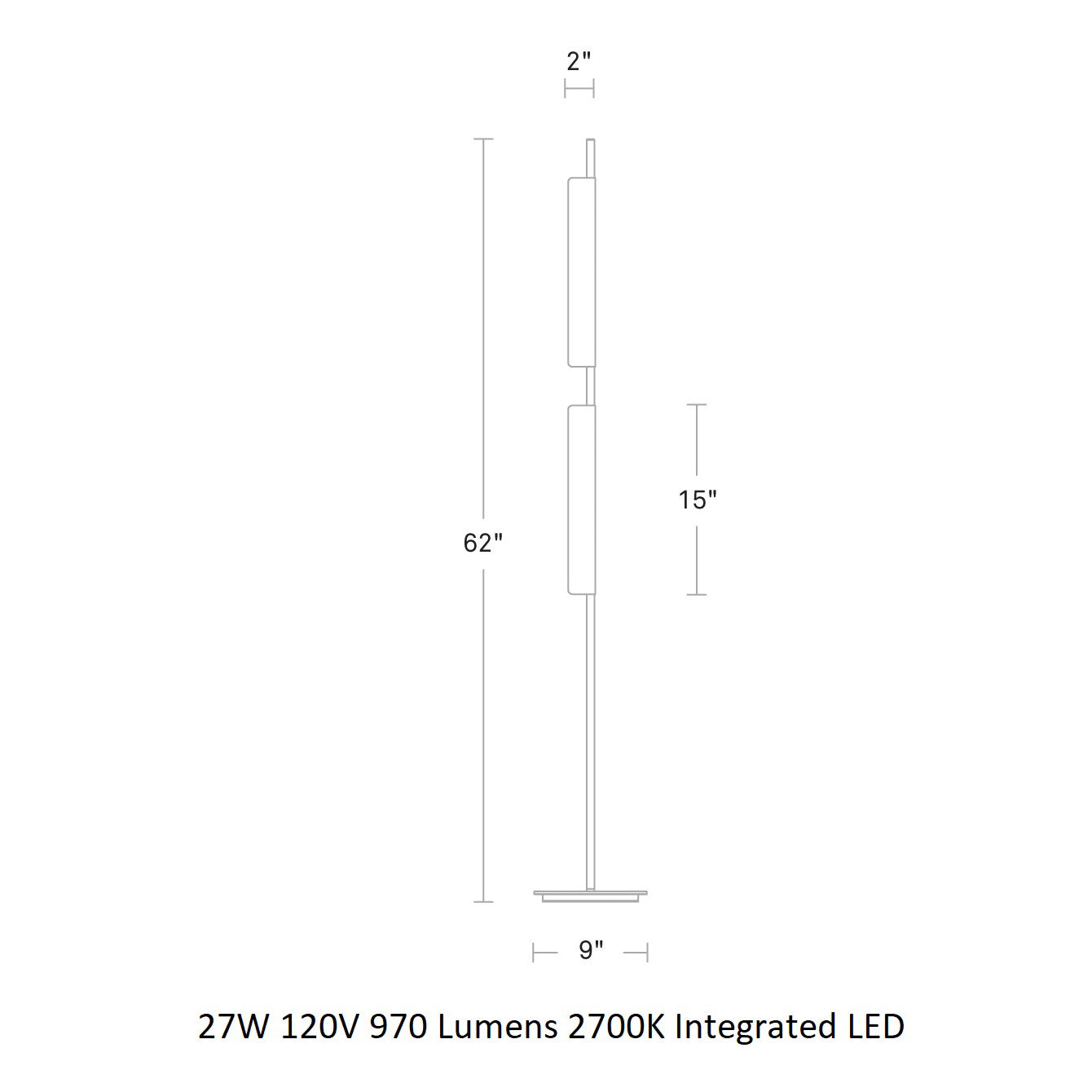 Cowl Floor Lamp