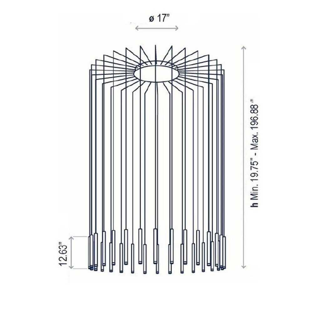 Candle Multi-Port Pendant Light