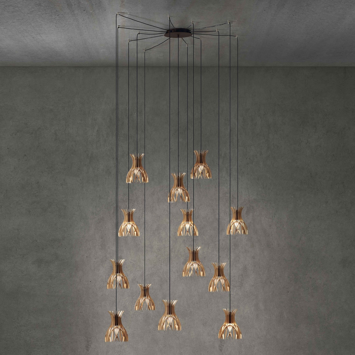 Domita Multiple Canopy Pendant Light