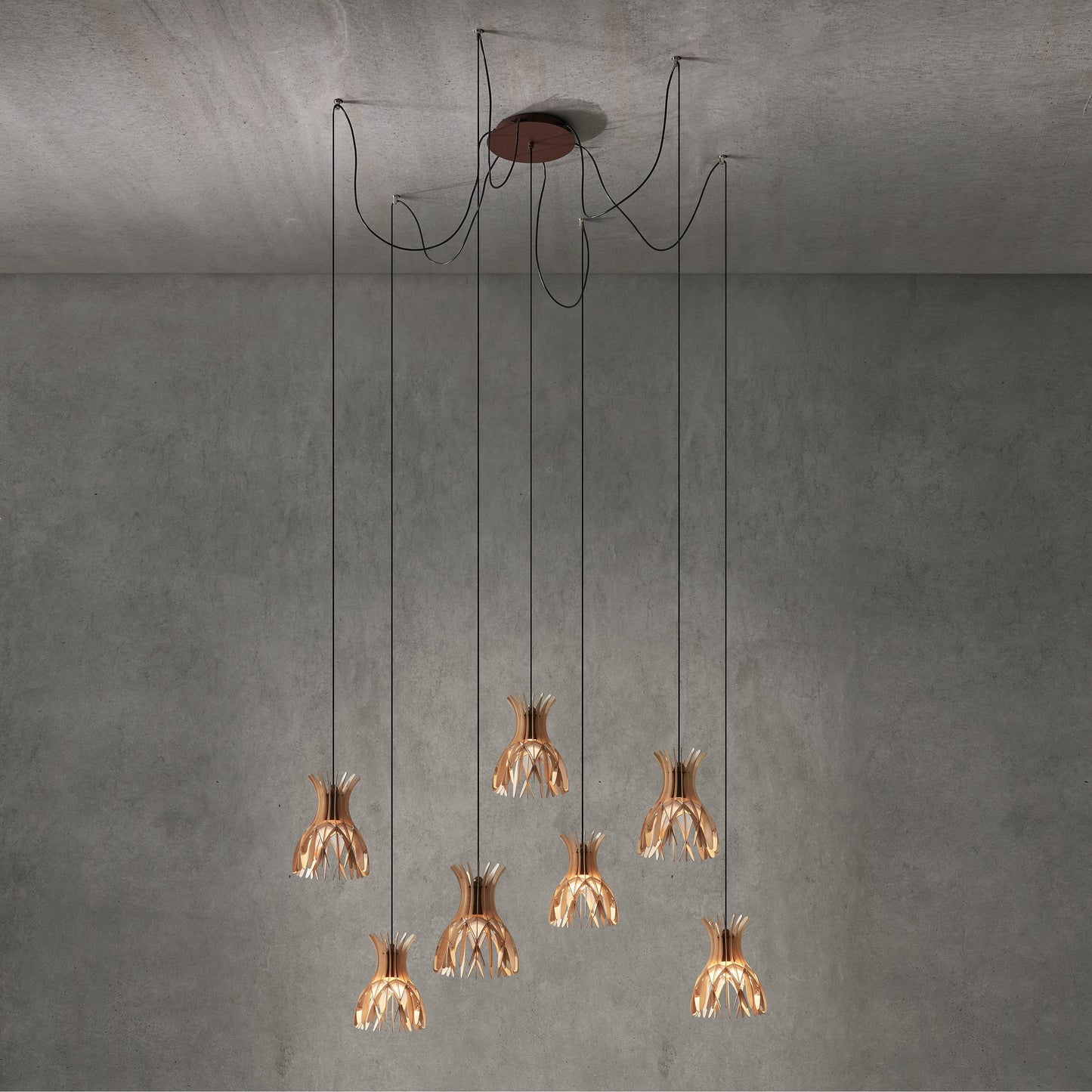 Domita Multiple Canopy Pendant Light