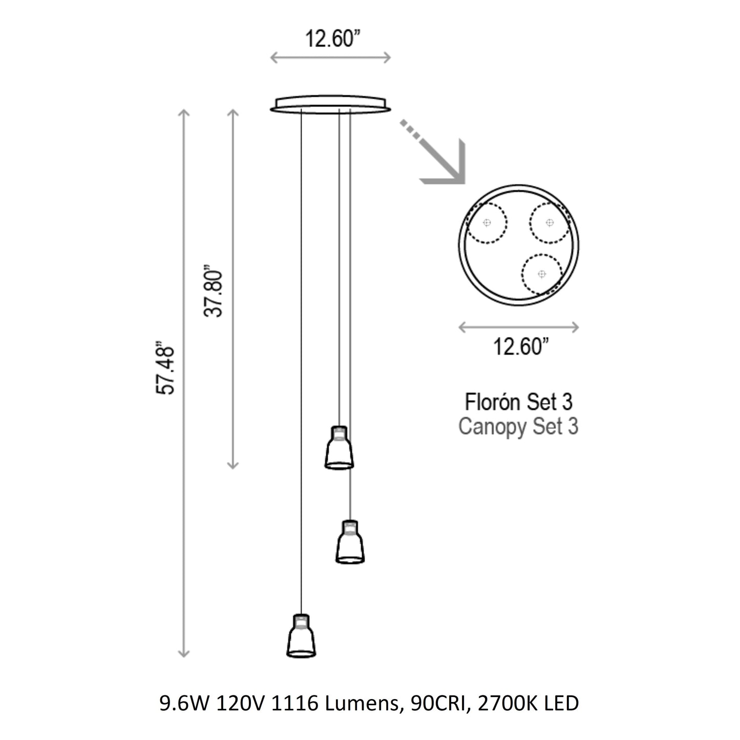 Drip Pendant Light