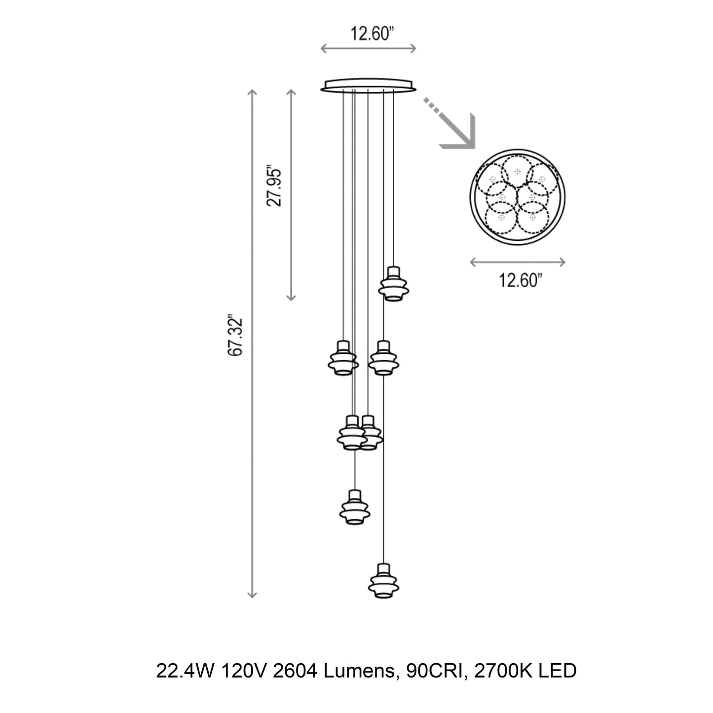 Drop Pendant Light