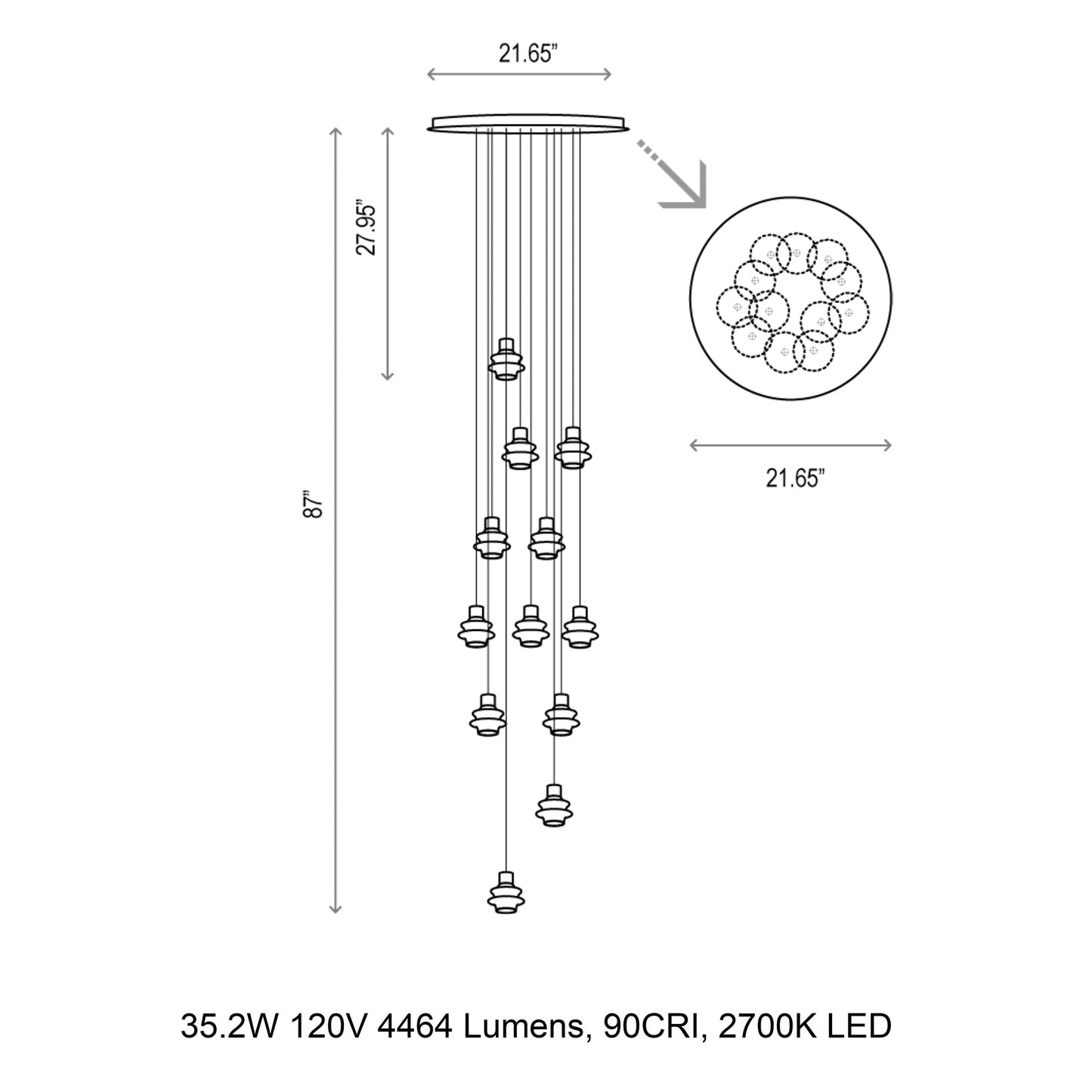 Drop Pendant Light