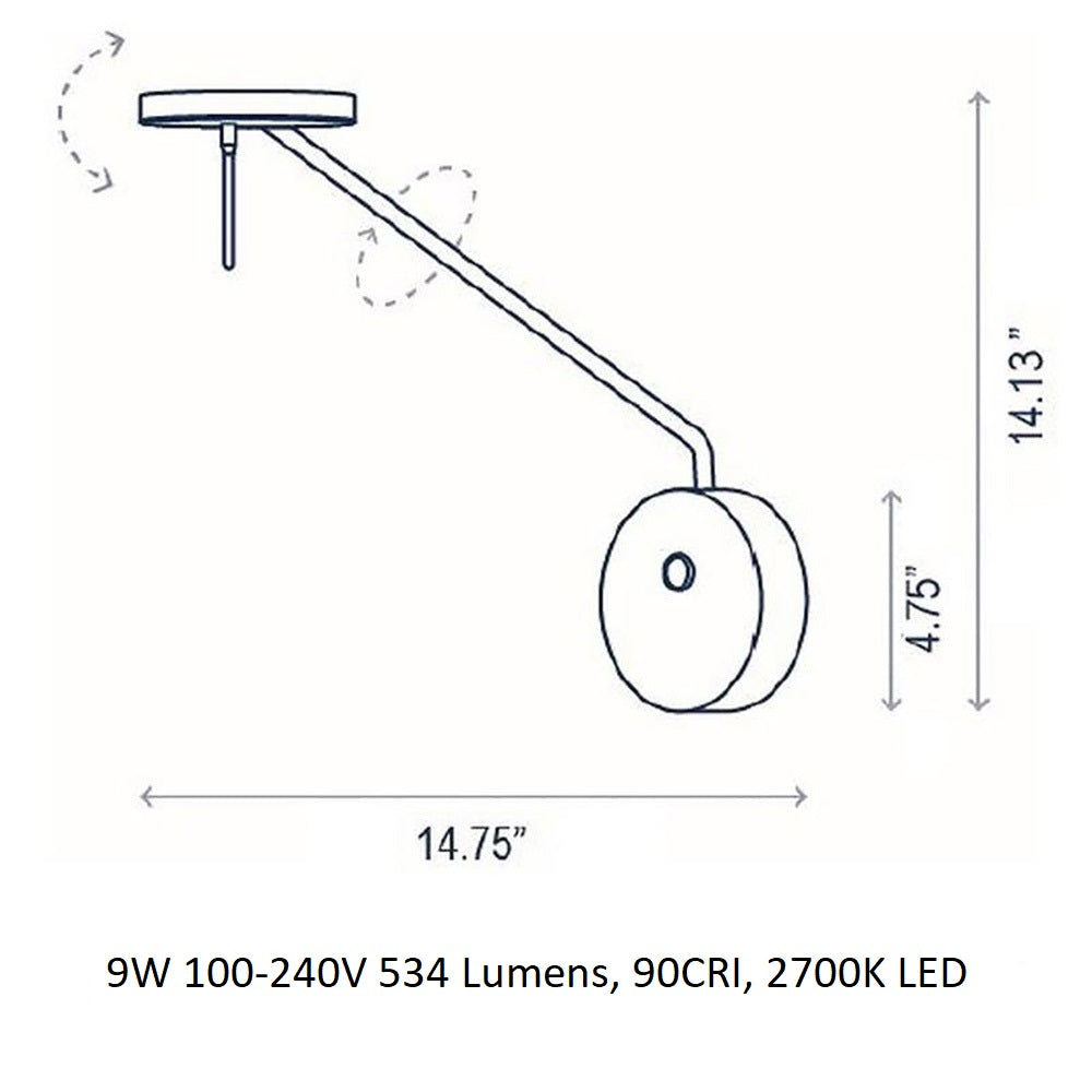 Invisible Wall Light