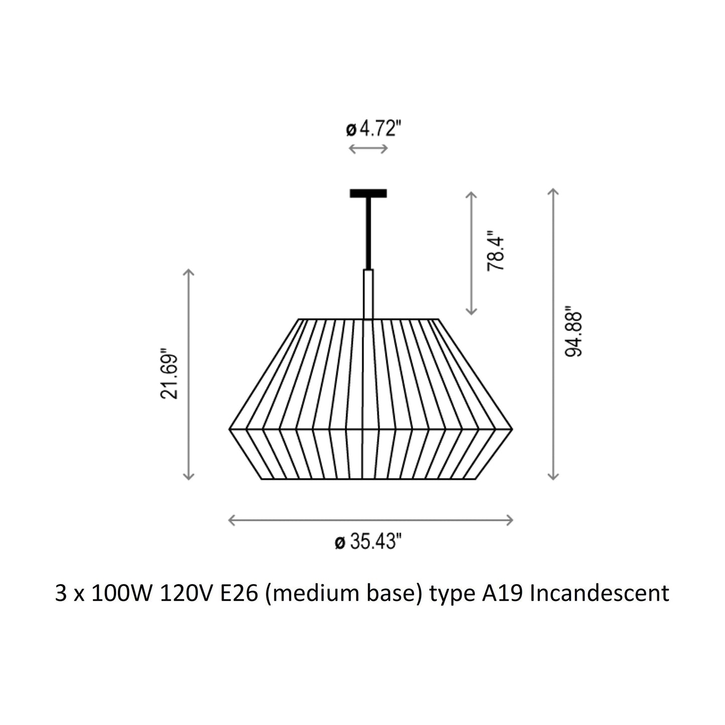 Mei Pendant Light