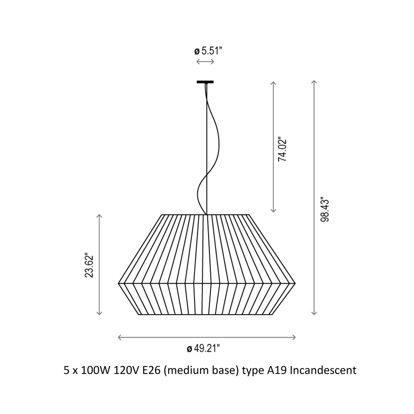 Mei Pendant Light