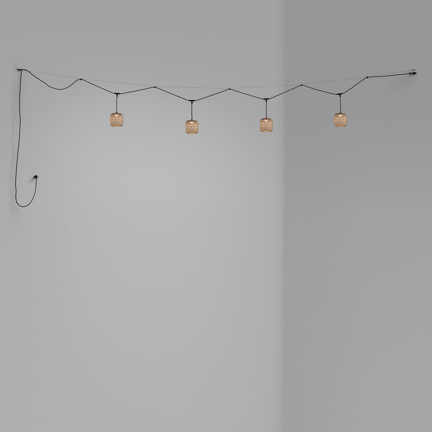 Nans Catenary Outdoor LED String Pendant Lights