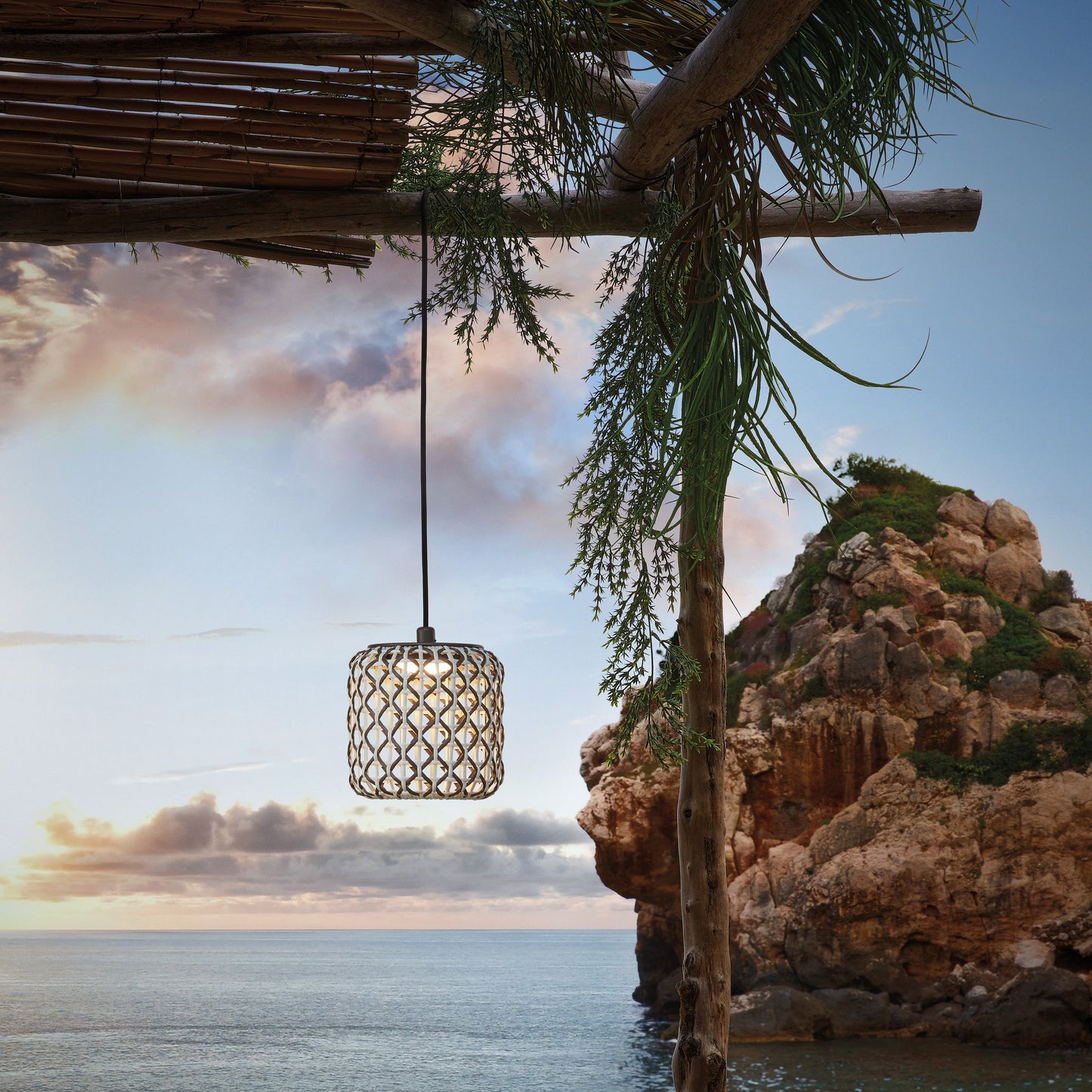 Nans Outdoor LED Hanging Pendant Light