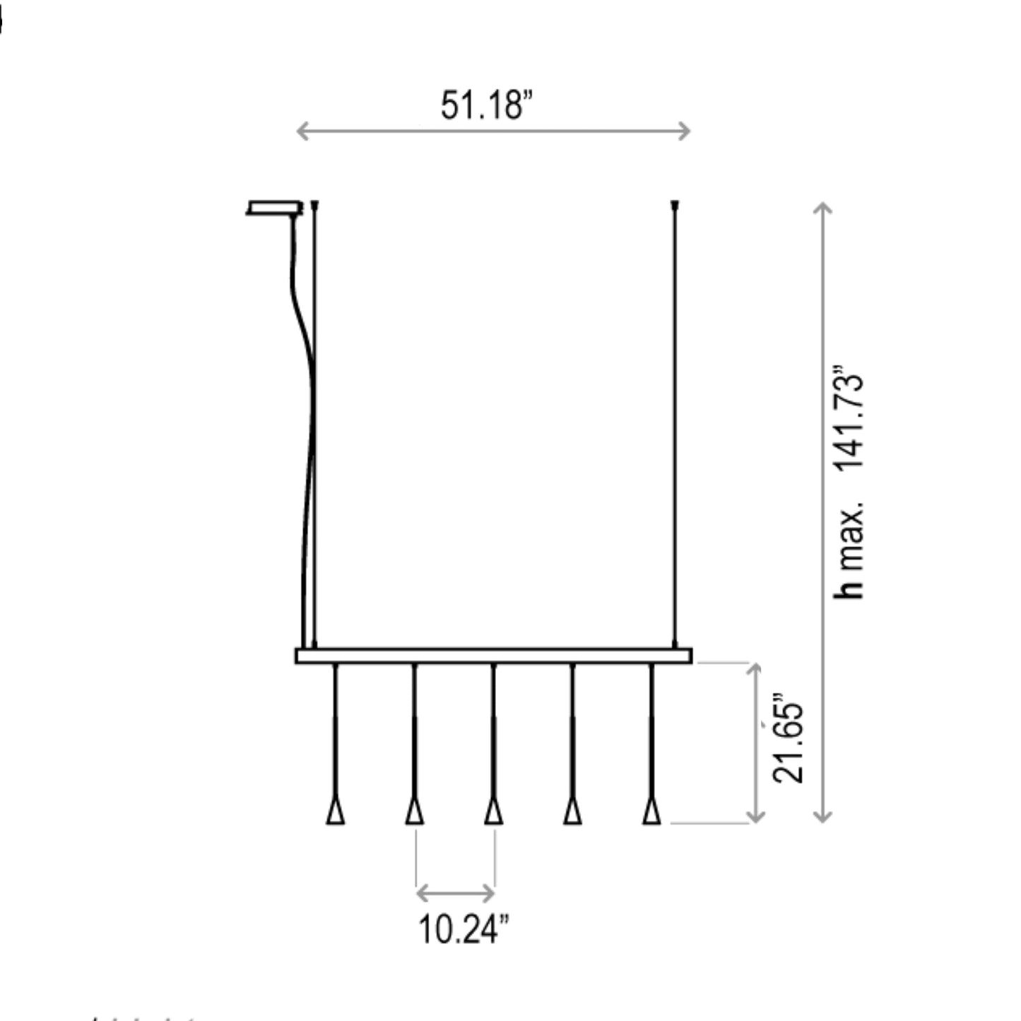 Skybell Linear Pendant Light