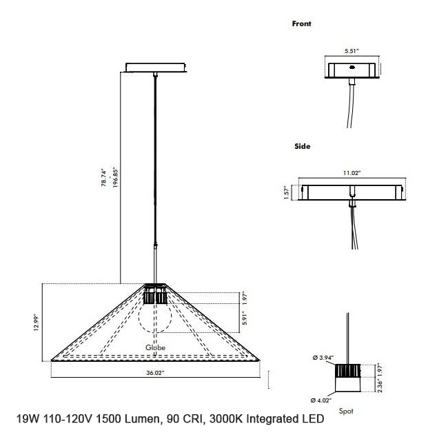 BuzziCone Pendant Light