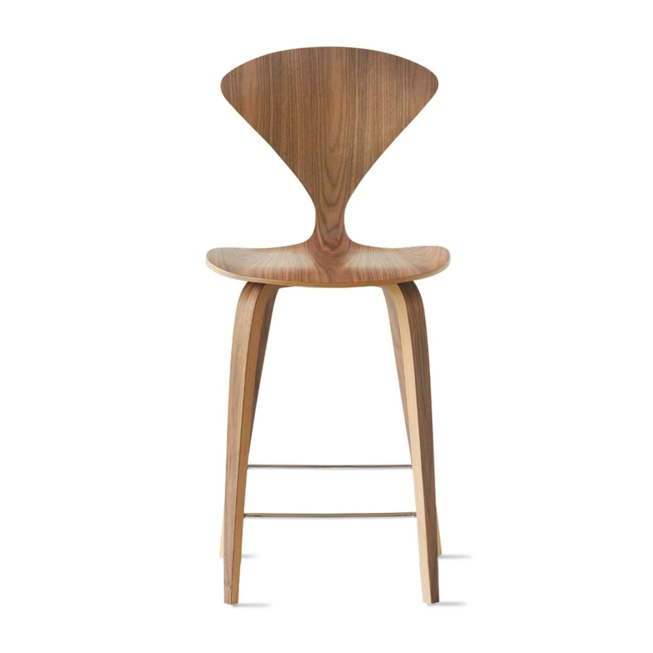 Counter Stool with Wood Base