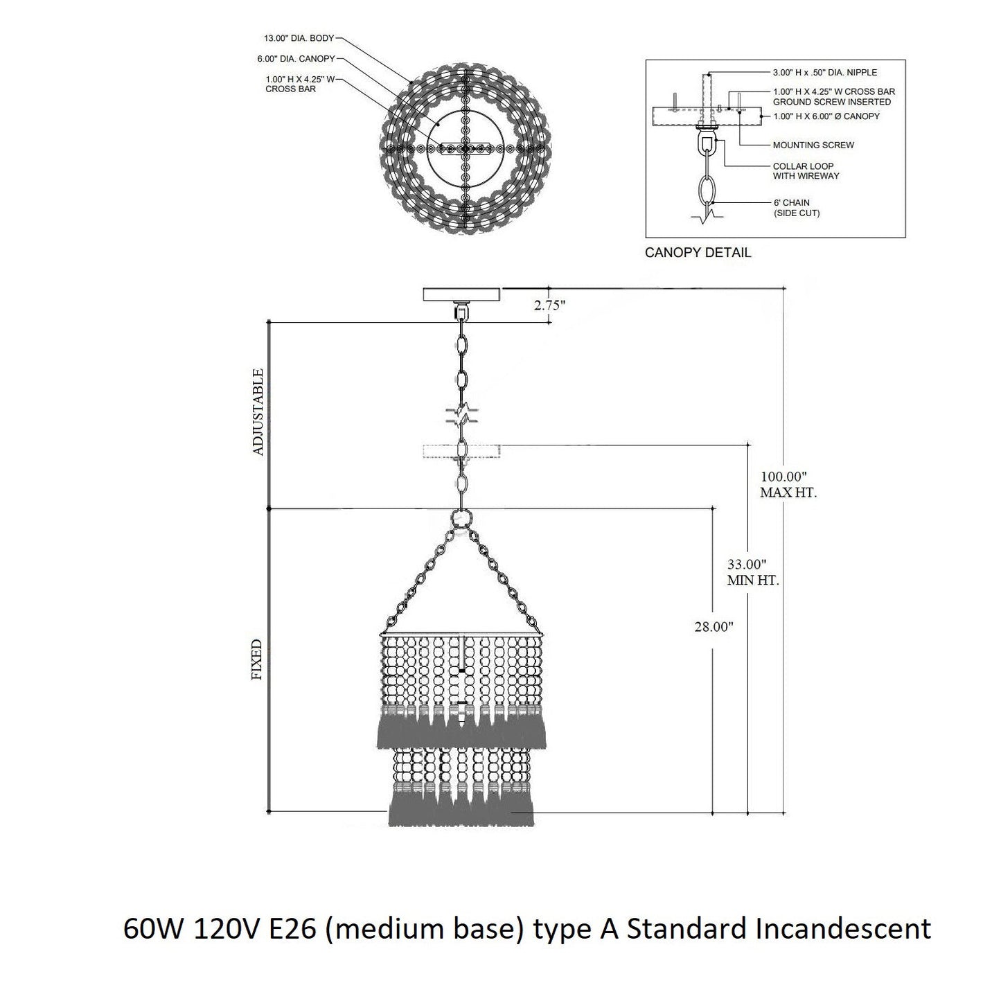 St. Barts Pendant Light