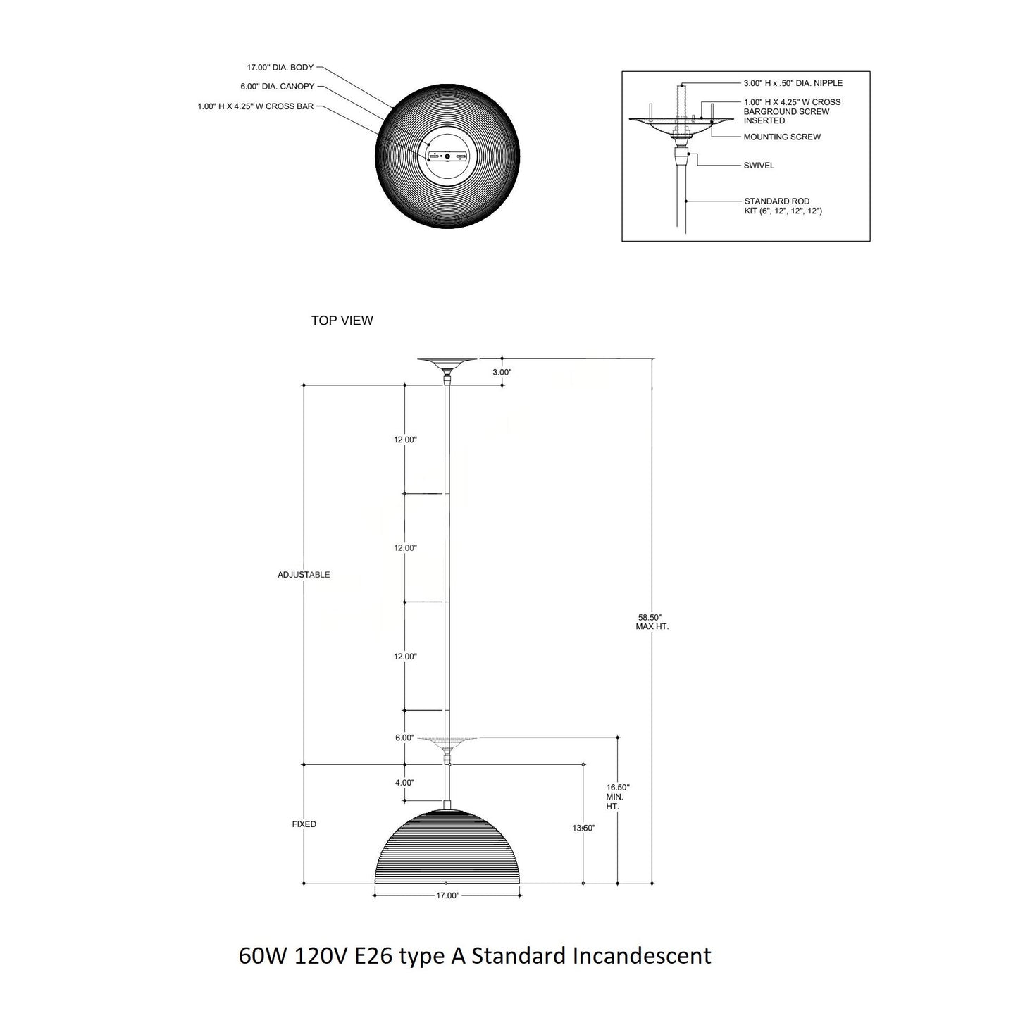 Tobago Pendant Light