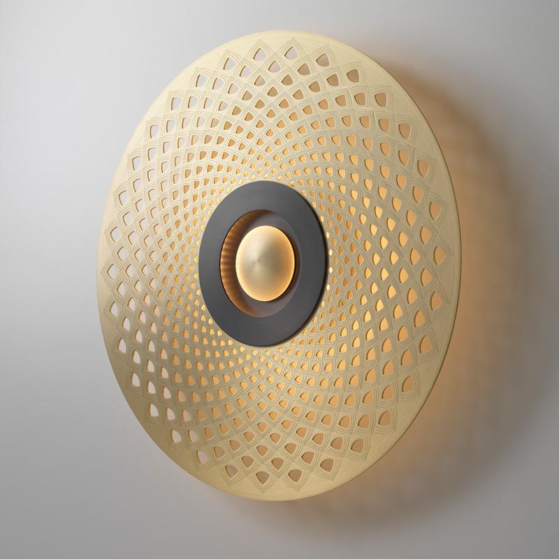 Earth Mandala Wall / Ceiling Light