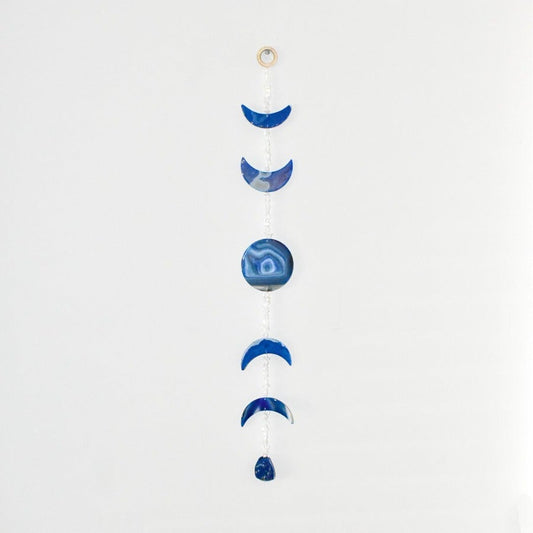 Agate Moon Phase Wall Hanging - Novus Decor Wall Decor