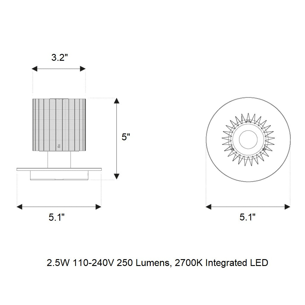 In The Sun Table Lamp