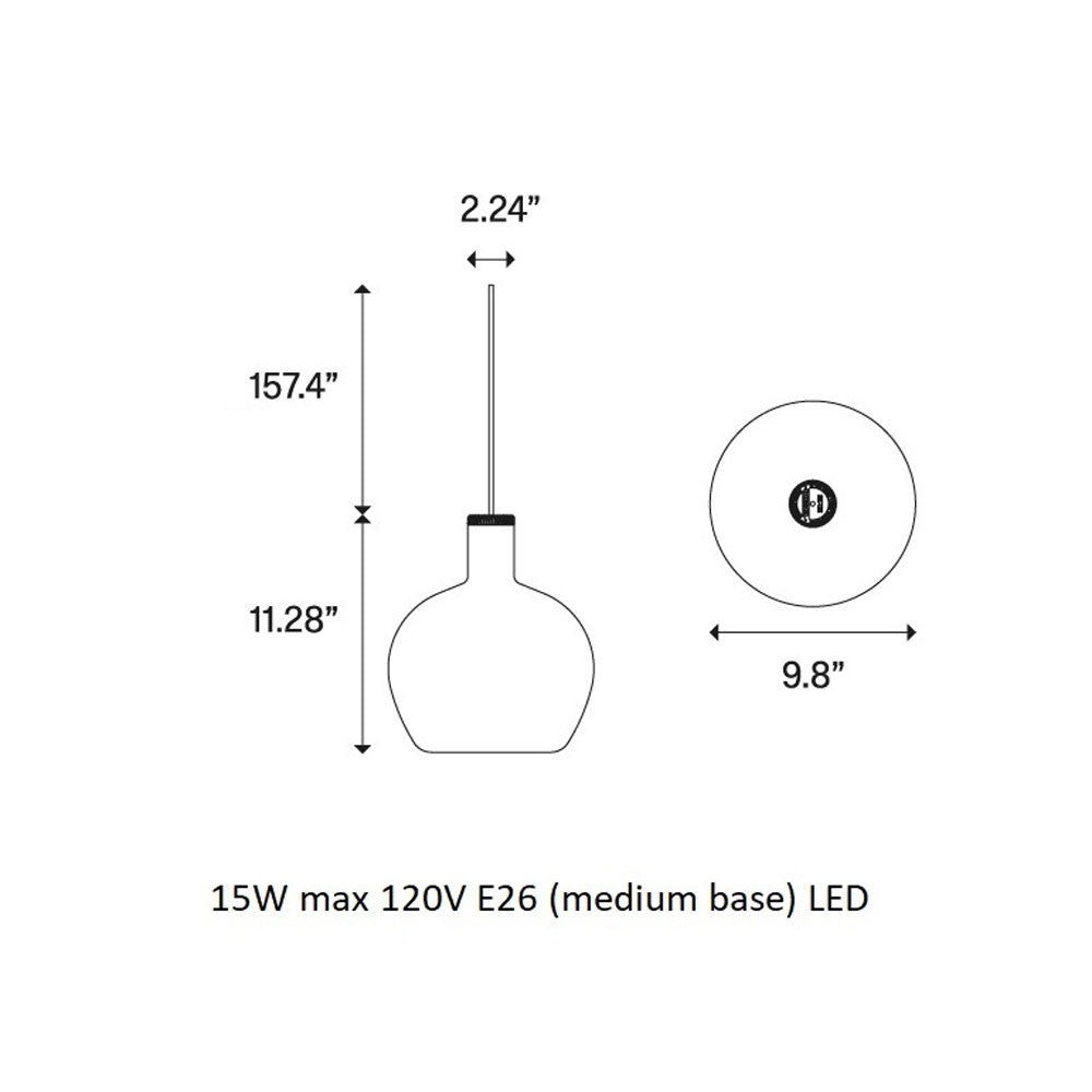 Flask C Pendant Light