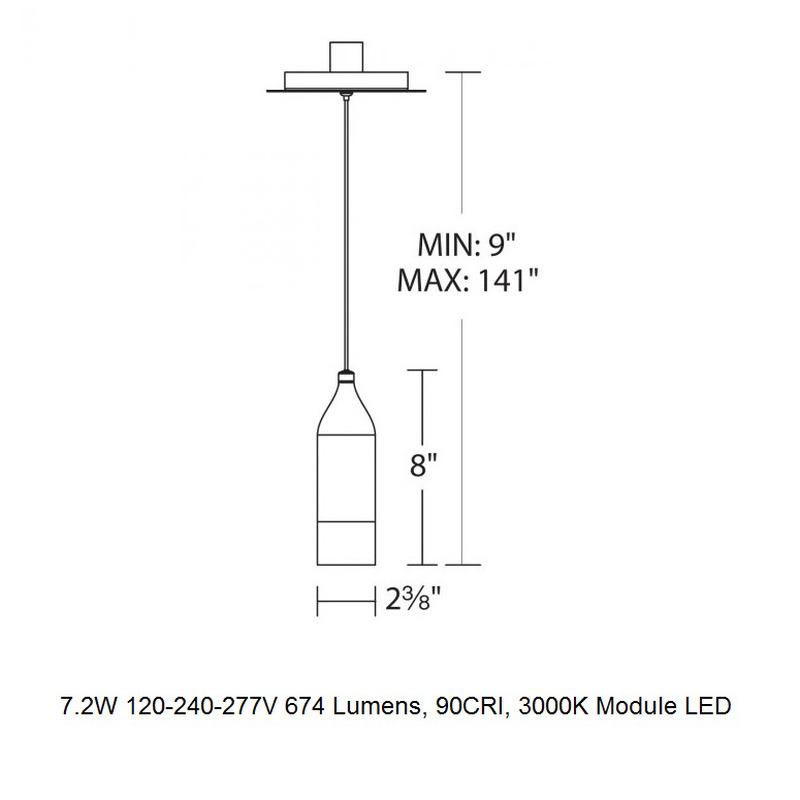 Action LED Mini Pendant Light