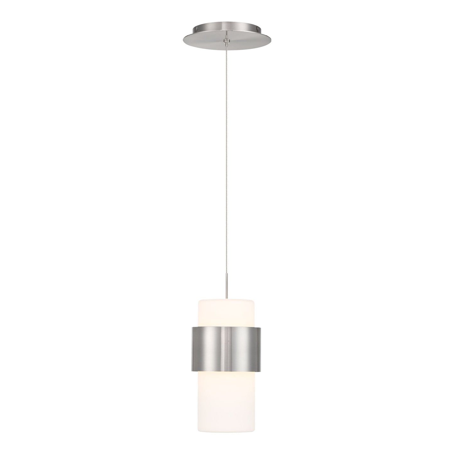 Banded LED Mini Pendant Light