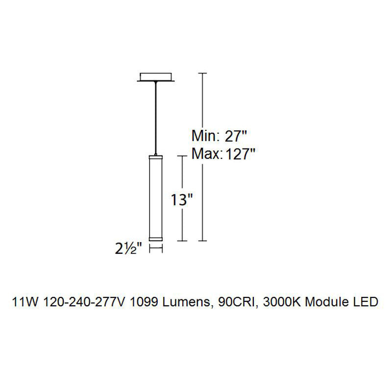 Flare LED Linear Pendant Light