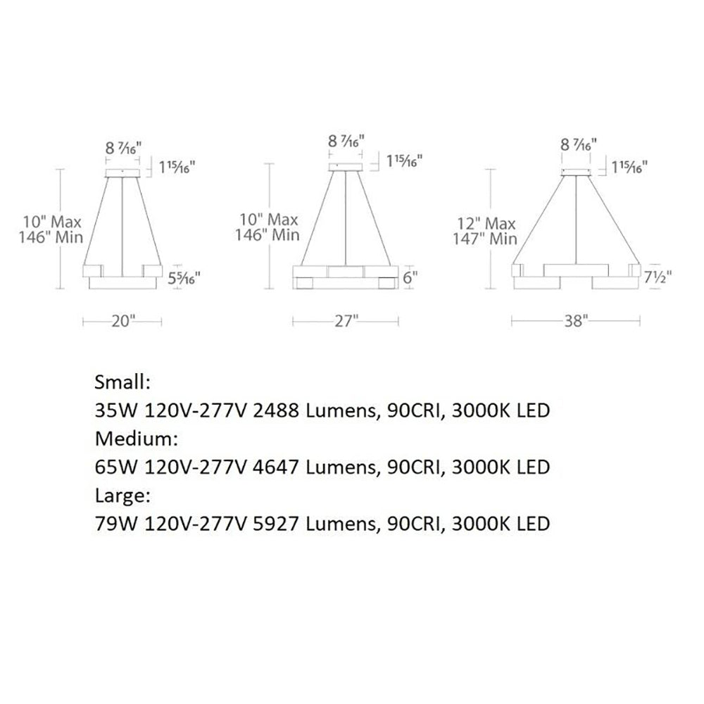 Trap LED Pendant Light