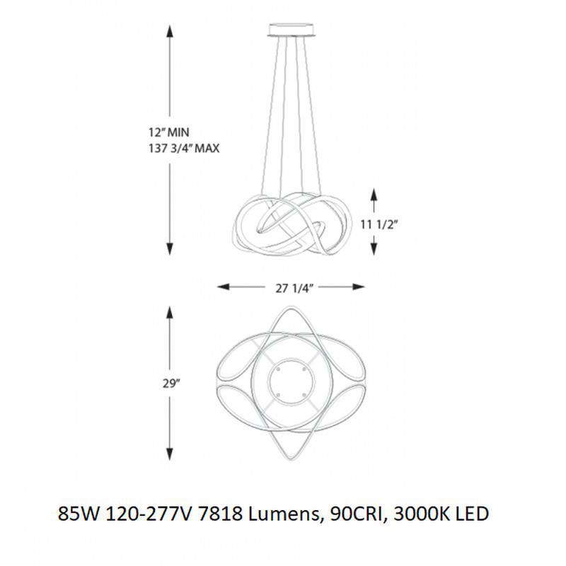 Vornado LED Pendant Light