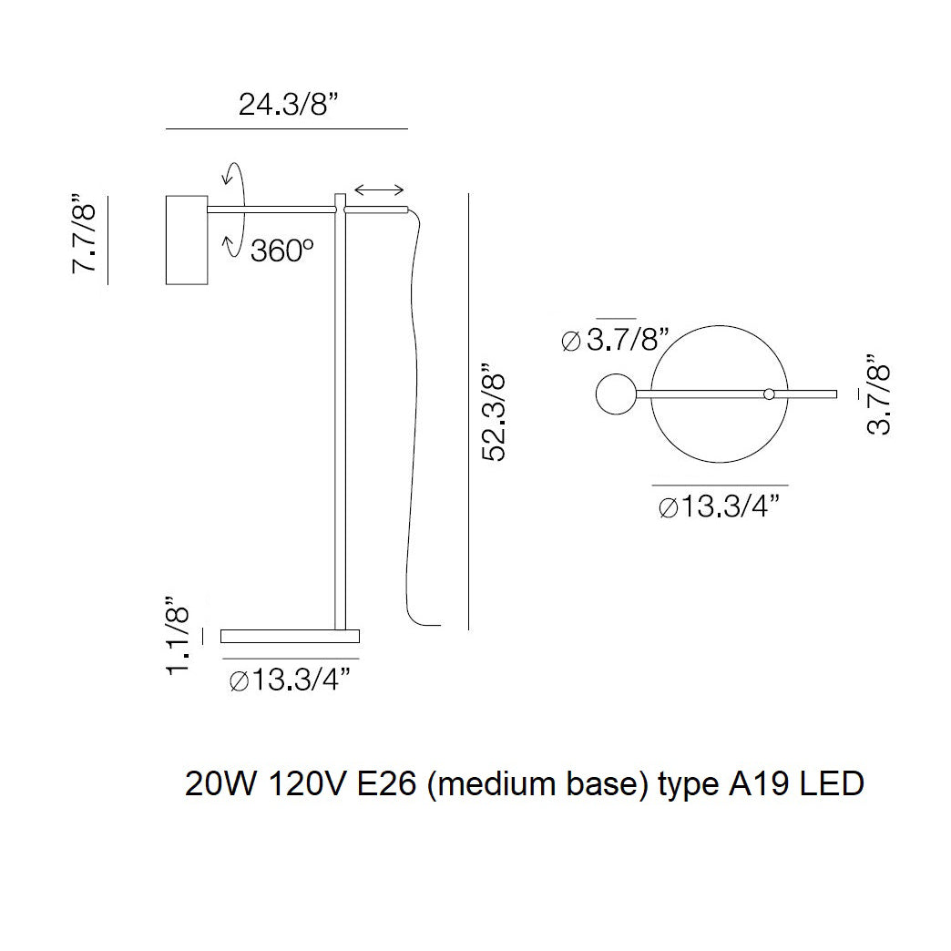 Cyls Reading Floor Lamp