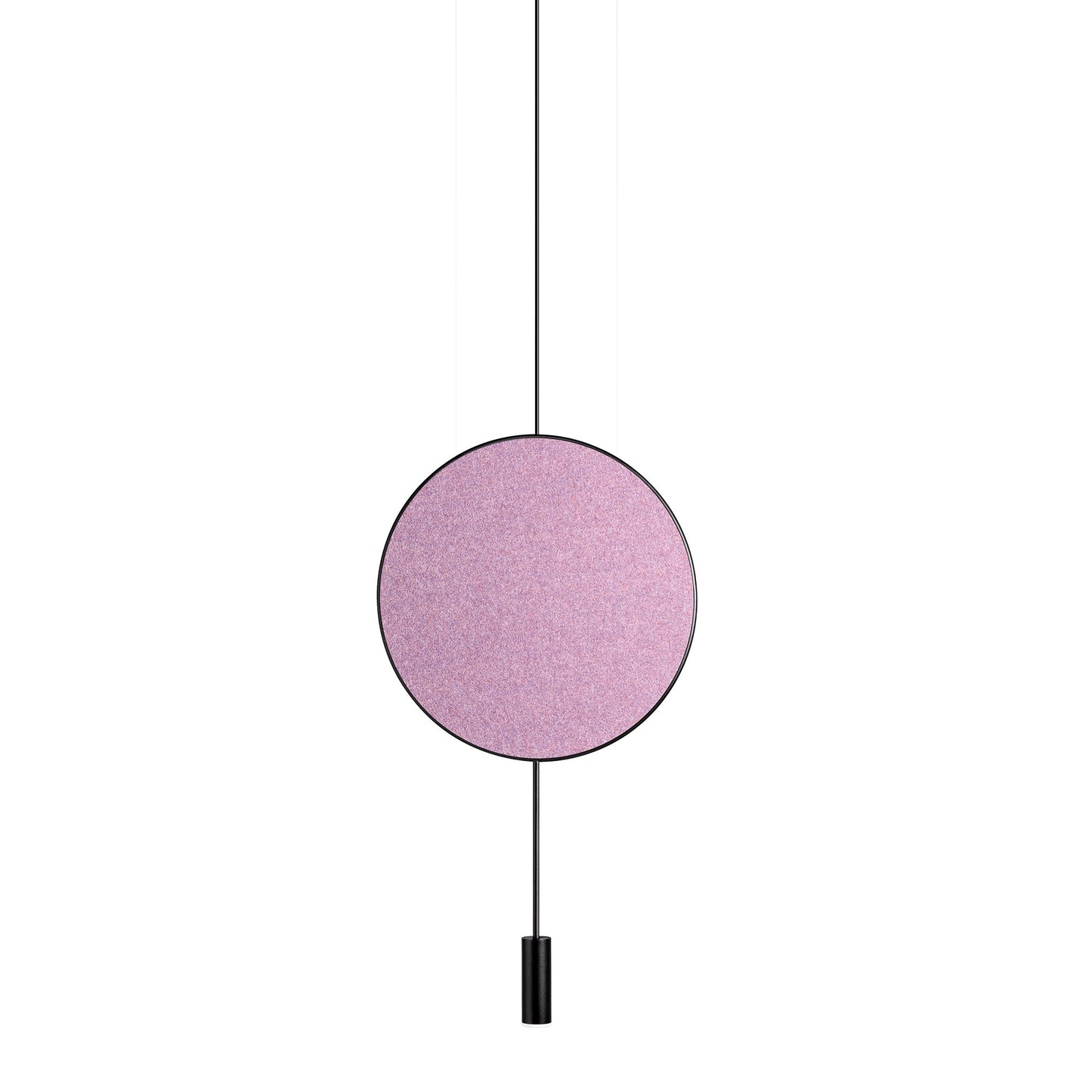 Revolta Pendant Light with Acoustic Panel